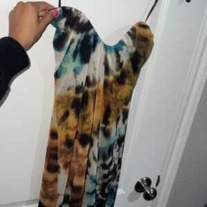tie dye summer dress